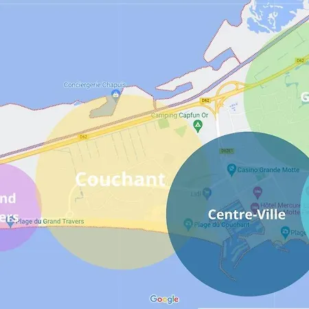 Nid Douillet * Hyper Centre * Clim * A 5 Min * Port A 5 Min شقة لا غراند موت